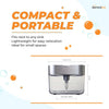 2-in-1 Kitchen Soap Dispenser with Sponge Holder | 13oz Soap Pump Organizer
