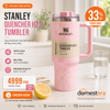 Blush Marble 40oz Stainless Steel Tumbler – Elegant Hydration for Every Day