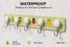 Multi-Purpose Adhesive Wall Hook Rack | Space-Saving Kitchen & Bathroom Organizer