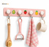 Multi-Purpose Adhesive Wall Hook Rack | Space-Saving Kitchen & Bathroom Organizer