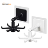 360° Rotating Wall-Mounted Utensil Holder with 6 Hooks | Kitchen Organizer