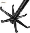 360° Rotating Wall-Mounted Utensil Holder with 6 Hooks | Kitchen Organizer