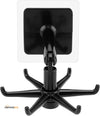 360° Rotating Wall-Mounted Utensil Holder with 6 Hooks | Kitchen Organizer