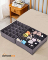24-Grid Foldable Closet Storage Organizer