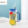 Premium Square Glass Mug